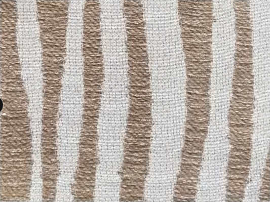 Jacquard Stripe Sand Ivory