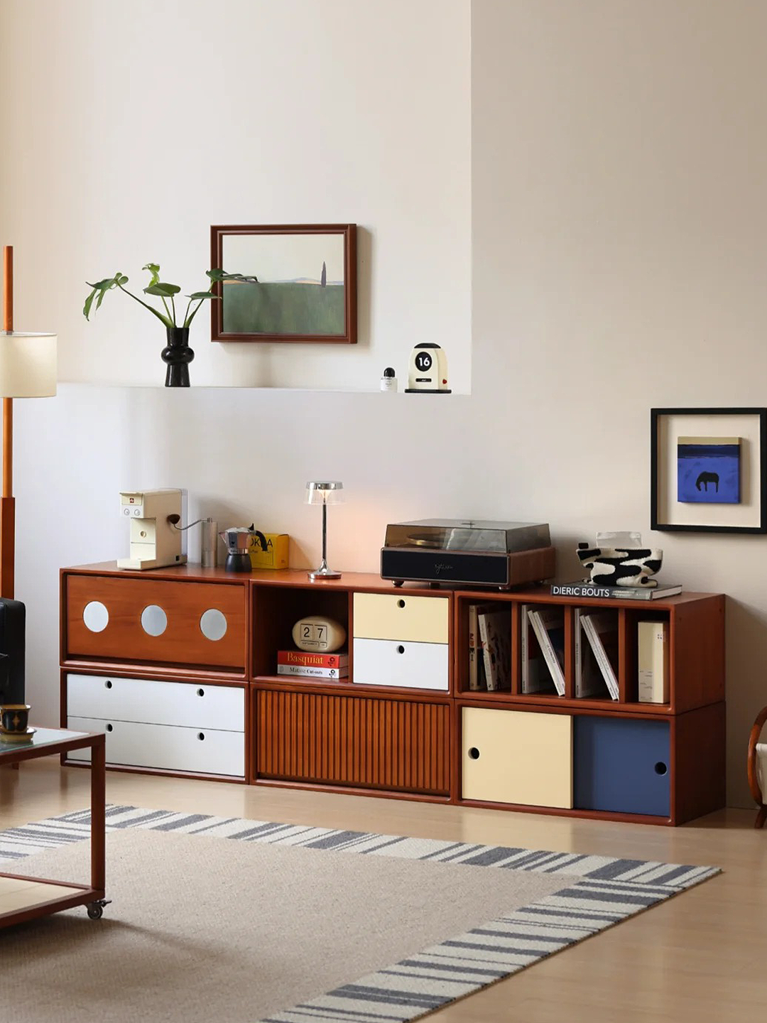 ChapterLiving Vintro Modular Storage System – Double Drawer Cabinet