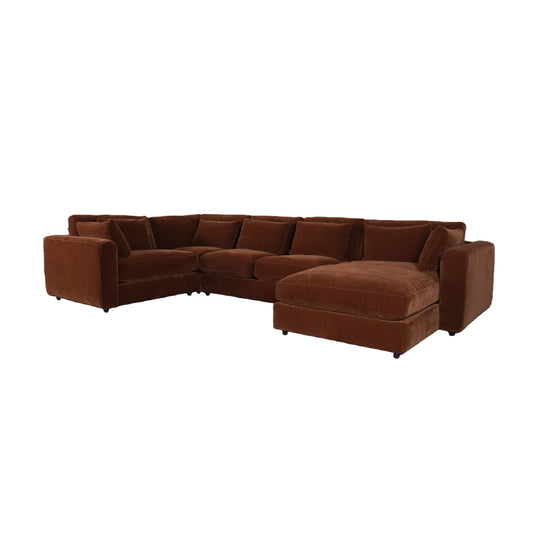 ChapterLiving Dora Sofa (L Shaped Corner Sofa With Right Chaise)
