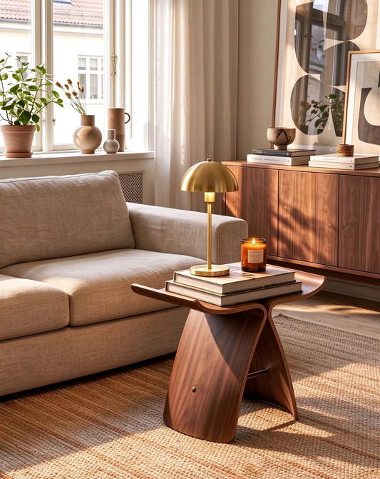 ChapterLiving Fjord Walnut Side Table