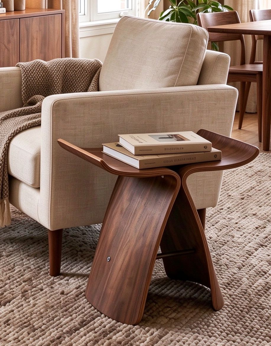 ChapterLiving Fjord Walnut Side Table