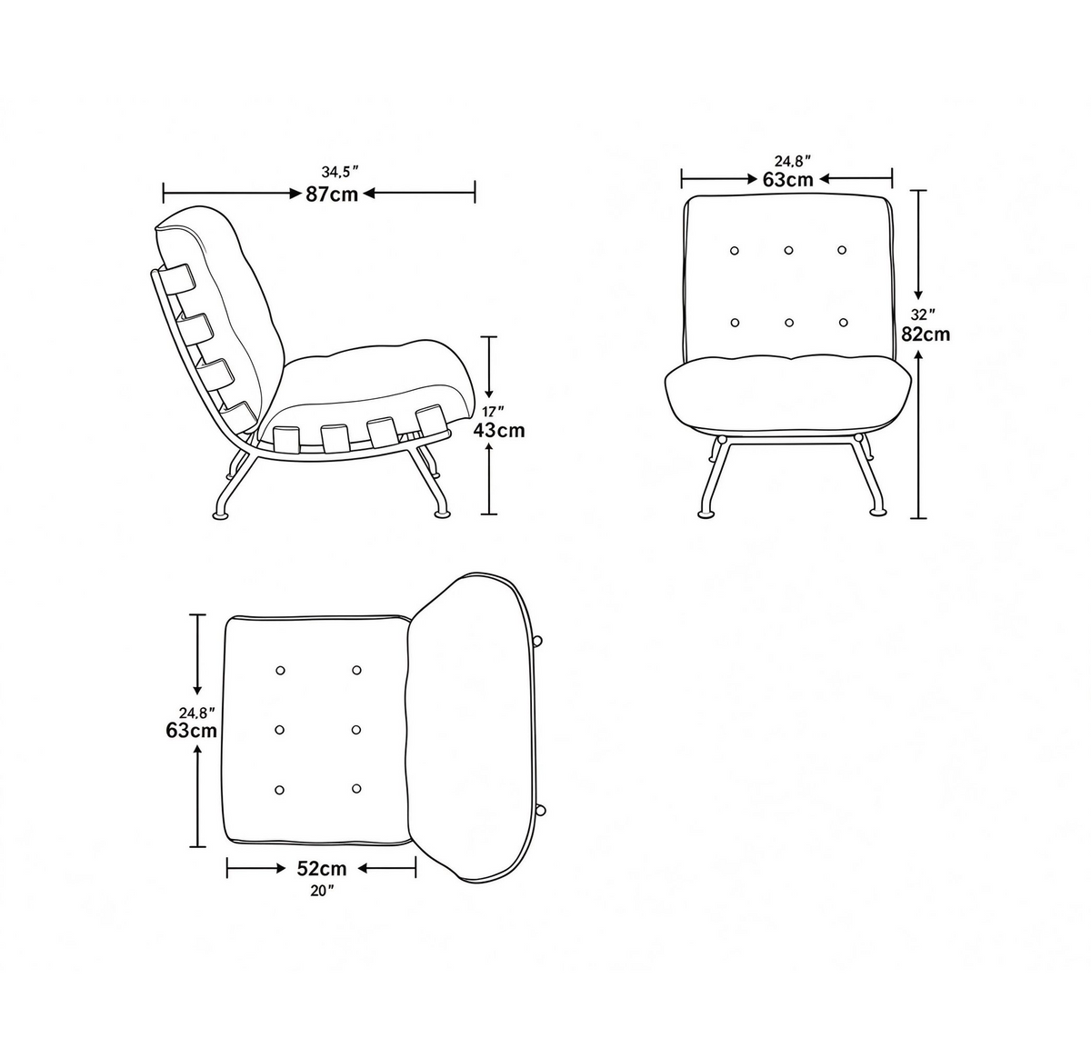 ChapterLiving Olive Accent Chair