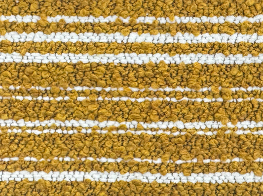 Jacquard Stripe Mustard Yellow
