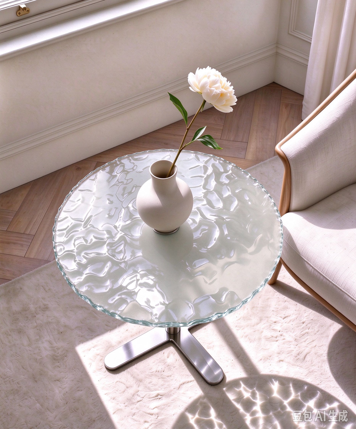 ChapterLiving Ripple Round Side Table