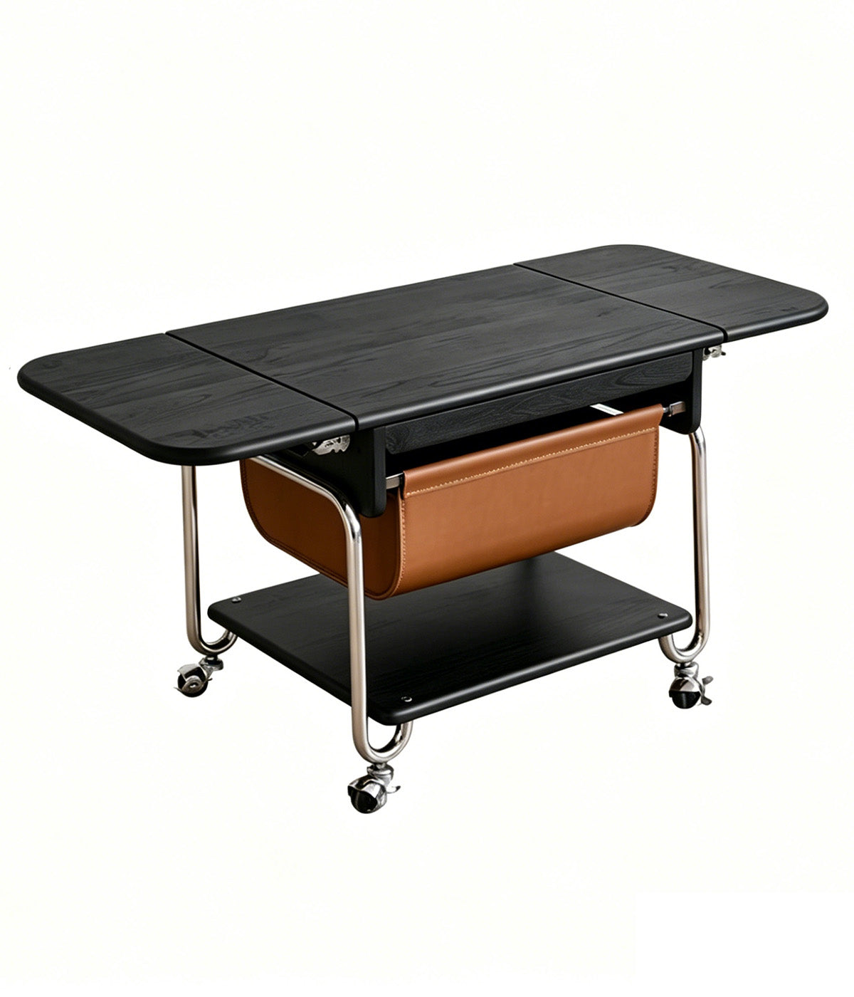 Chapterliving Aston Table Minimalist Black & Chrome