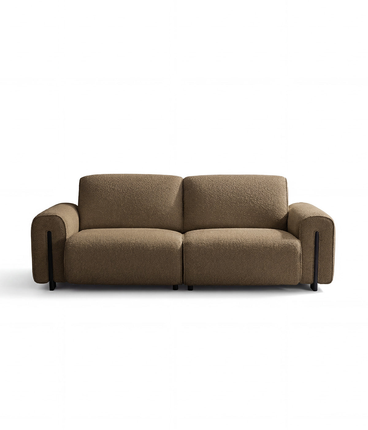 ChapterLiving Moderna Modular Sofa Modular 2 Seater Burnt Clay Chenille Fabric