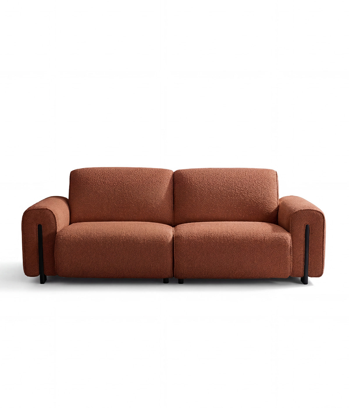 ChapterLiving Moderna Modular Sofa Modular 2 Seater Red Clay Fine Textured Weave