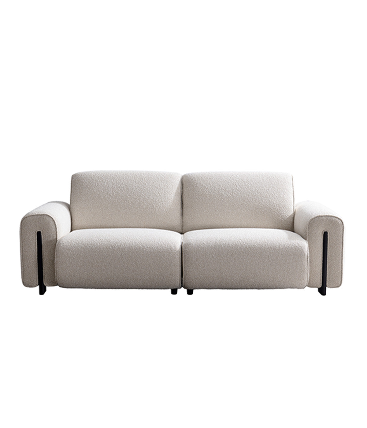 ChapterLiving Moderna Modular Sofa Modular 2 Seater Natural White Fine Textured Weave